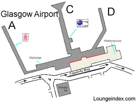 glasgow airport map pdf.